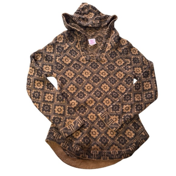 Vintage alpaca BEKETHI BKT hoodie sweater Made in Peru women’s size small - Picture 2 of 9